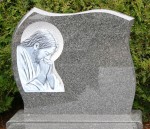 Płaskorzeźba na pomnik cmentarny
